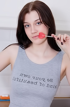 Enid Her Perfect Breasts And Fluffy Bush Exposed Without Inhibition