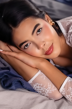Kubera Lets Her Curves Tease in White Lingerie, Captivating Gaze